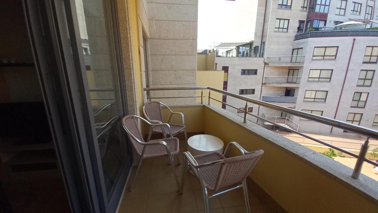 Apartamento En Urbanizacion Con Piscina En Playa De Silgar Sanxenxo Kültér fotó