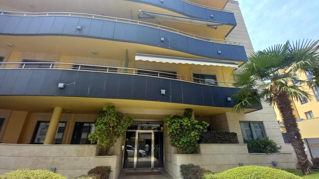 Apartamento En Urbanizacion Con Piscina En Playa De Silgar Sanxenxo Kültér fotó