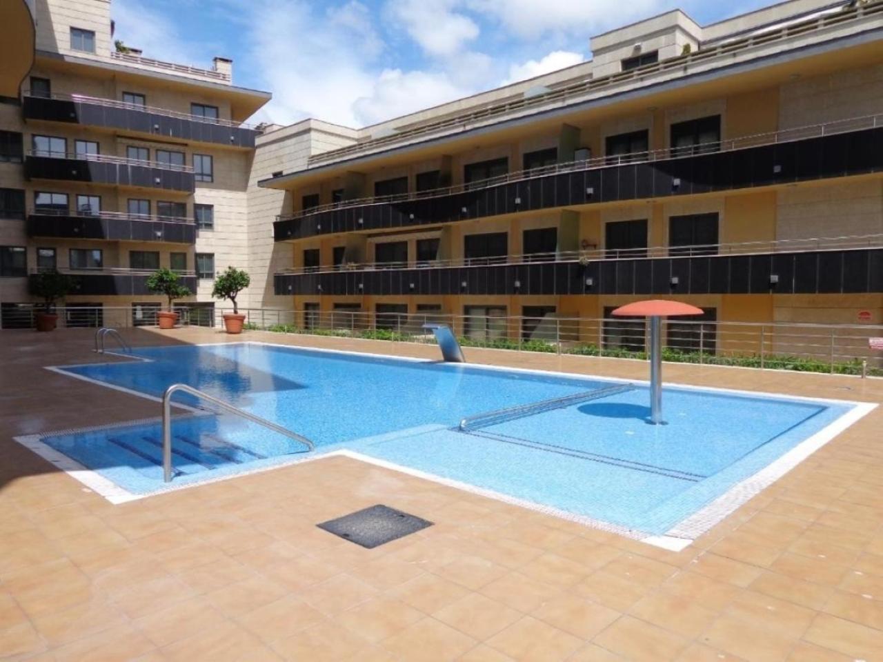 Apartamento En Urbanizacion Con Piscina En Playa De Silgar Sanxenxo Kültér fotó